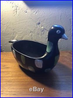 10 Bitossi Aldo Londi Bird Bowl Vintage Modernist Italy Ceramic Pottery