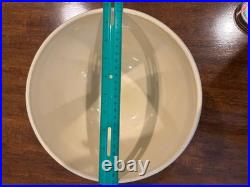 10 McCoy Pottery YellowithCream Ribbed Beehive Vintage Mixing Bowl