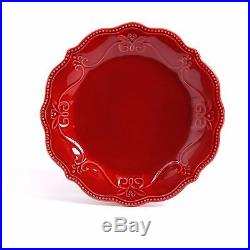 12 24 Piece Dinnerware The Pioneer Woman Red Blue Vintage Classic Plates Bowls
