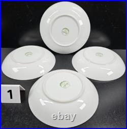 12 Jardin Angela Coupe Soup Bowls Set Vintage Yellow Orange Flowers Japan Lot