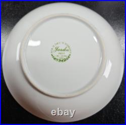 12 Jardin Angela Coupe Soup Bowls Set Vintage Yellow Orange Flowers Japan Lot