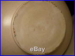15 5/8 Vintage GAINEY Ceramic Pottery Mid-century Modern Bowl Planter Matte