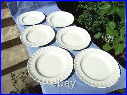 18 Piece Copeland Spode Chelsea China Wicker 6 Dinner, 6 Salad & 6 Bread Plates