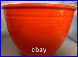 (1936-1945) Vintage Homer Laughlin Fiesta #5 Red Mixing Bowl. #1