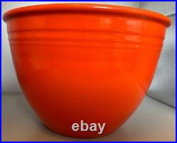 (1936-1945) Vintage Homer Laughlin Fiesta #5 Red Mixing Bowl. #1