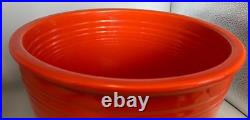 (1936-1945) Vintage Homer Laughlin Fiesta #5 Red Mixing Bowl. #1