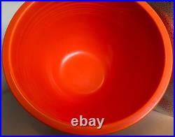 (1936-1945) Vintage Homer Laughlin Fiesta #5 Red Mixing Bowl. #1