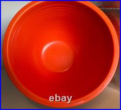 (1936-1945) Vintage Homer Laughlin Fiesta #5 Red Mixing Bowl. #1
