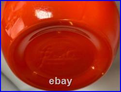 (1936-1945) Vintage Homer Laughlin Fiesta #5 Red Mixing Bowl. #1