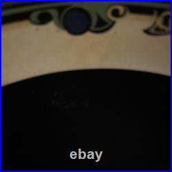 1940 Leighton B&L pottery footed 9 Bowl Clarice Cliff Style Art Deco England