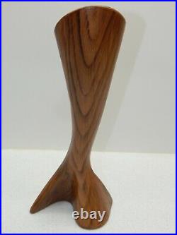 1960's RARE California Originals Wood Hues Ceramics Mid-Century Space Age Vase
