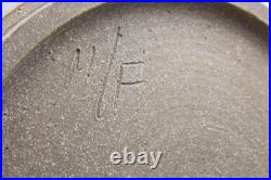 1970s Vintage David Mischke Studio Art Pottery Serving Bowl Putney Vt Artist