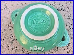 19 RARE VINTAGE 1940's FIESTA WARE POTTERY LIGHT GREEN YELLOW PITCHER PLATE BOWL