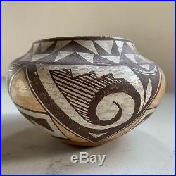 20s 30s Vintage Pottery ACOMA PUEBLO Olla POT Bowl OLD Vtg. Native American Art