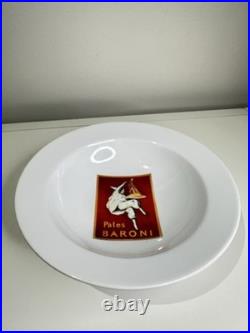 4 Pottery Barn Vintage Posters + 1 Large Bowl Excellent Condition