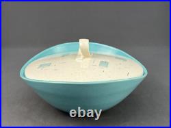4 Vernonware Heavenly Days Covered Vegetable Serving Bowl + 3 More Bowls MCM