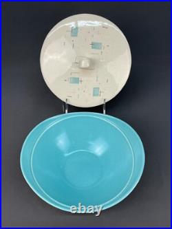 4 Vernonware Heavenly Days Covered Vegetable Serving Bowl + 3 More Bowls MCM