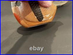 4 Vintage Bitossi for Goodfriend Pheasant Bird Pottery Bowls Italy Aldo Londi