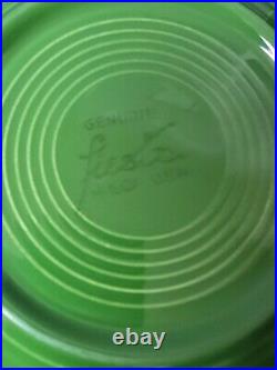 4 Vintage Fiestaware Fiesta Bowls 8 3/8 & 3 4 1/2 BOWLS Shades Of Green