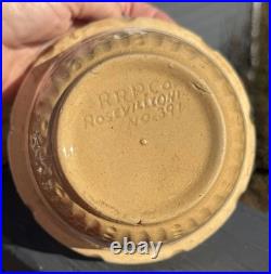 5pc VTG RRB Co. Roseville Ohio Stoneware Pottery 9, 8, 7, 6, 5 Mixing Bowls