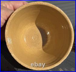 5pc VTG RRB Co. Roseville Ohio Stoneware Pottery 9, 8, 7, 6, 5 Mixing Bowls