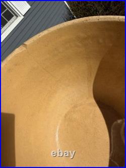 5pc VTG RRB Co. Roseville Ohio Stoneware Pottery 9, 8, 7, 6, 5 Mixing Bowls