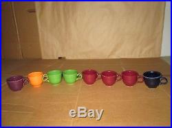 (63) Vintage Pieces Fiesta Ware Plates Casserole Mugs Bowls Chop Plates Gravy++