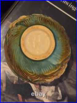 661-3 Rare Roseville Art Pottery Peony Jardinare Vintage Pottery