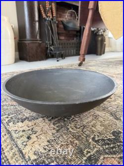 6 Primitive & Antique Turned Bowls