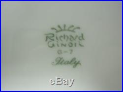 6 Vintage Rare Richard Ginori Gin120 Cherries 8 1/4 Soup Bowls Excellent Cond