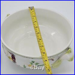 8.5 Longchamp France Moustiers Lidded Handled Footed Tureen