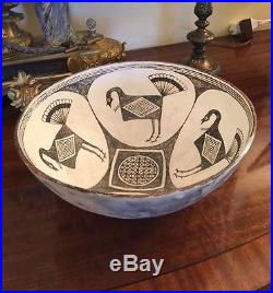 A Magnificent Rare Vintage Or Antique American Pottery Bowl