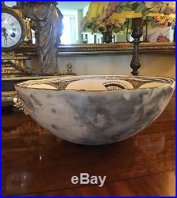 A Magnificent Rare Vintage Or Antique American Pottery Bowl