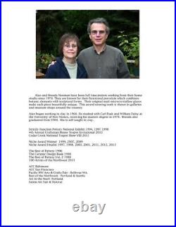 Alan & Brenda NEWMAN CERAMIC WORKS Oregon (B-3 TULIP BOWL Retired) Art Deco VTG