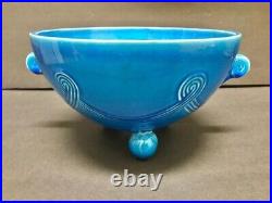 Amaco-ART DECO- HANDLED BOWL-AMERICAN ART CLAY CO. (AMACO)