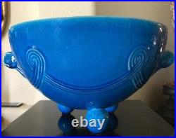 Amaco-ART DECO- HANDLED BOWL-AMERICAN ART CLAY CO. (AMACO)