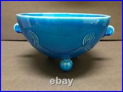 Amaco-ART DECO- HANDLED BOWL-AMERICAN ART CLAY CO. (AMACO)