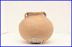 Ancient Native American Indian Pottery Caddo Lrg Bowl Clay jug bottle atq VTG