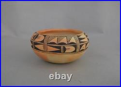 Anita Polacca (1929-2008) Vintage Traditional Hopi Yellow Ware Pot Bowl