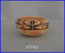 Anita Polacca (1929-2008) Vintage Traditional Hopi Yellow Ware Pot Bowl