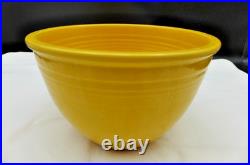 Antique Homer Laughlin Fiesta Ware Yellow Nesting Bowl #5 NO RINGS 1936-1944