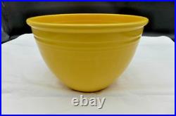 Antique Homer Laughlin Fiesta Ware Yellow Nesting Bowl #5 NO RINGS 1936-1944