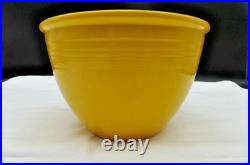 Antique Homer Laughlin Fiesta Ware Yellow Nesting Bowl #5 NO RINGS 1936-1944 Antique Homer Laughlin Fiesta Ware Yellow Nesting Bowl #5 NO RINGS 1936-1944