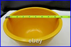 Antique Homer Laughlin Fiesta Ware Yellow Nesting Bowl #5 NO RINGS 1936-1944 Antique Homer Laughlin Fiesta Ware Yellow Nesting Bowl #5 NO RINGS 1936-1944