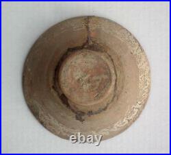 Antique Islamic Medieval Central Asia Bamiyan Pottery Bowl Khwarezmid Empire