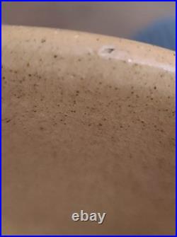 Antique Jeffords Yellow Ware Molded Mixing Bowl In Great Shape 8 Wide