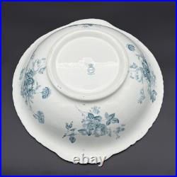 Antique John Maddock and Sons Royal Vitreous Large Vintage Bowl Basin Blue