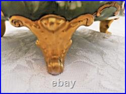 Antique Limoges D&c France Porcelain Footed Bowl D 9