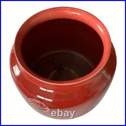 Antique Moorcroft Red Flamminian Ware Decorative Bowl