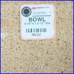 Antique New Health Ware Stoneware Mixing Bowl Crock Martha Stewart TV Prop